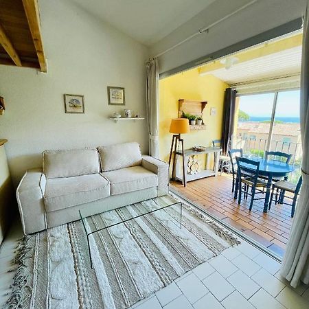 Bel Appartement Avec Mezzanine, Vue Mer Et Piscine Cogolin Eksteriør billede